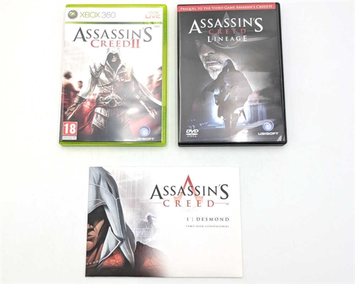 Assassins Creed II Special Film Edition - Komplet i Æske - XBOX 360 (A - Grade) (Genbrug)